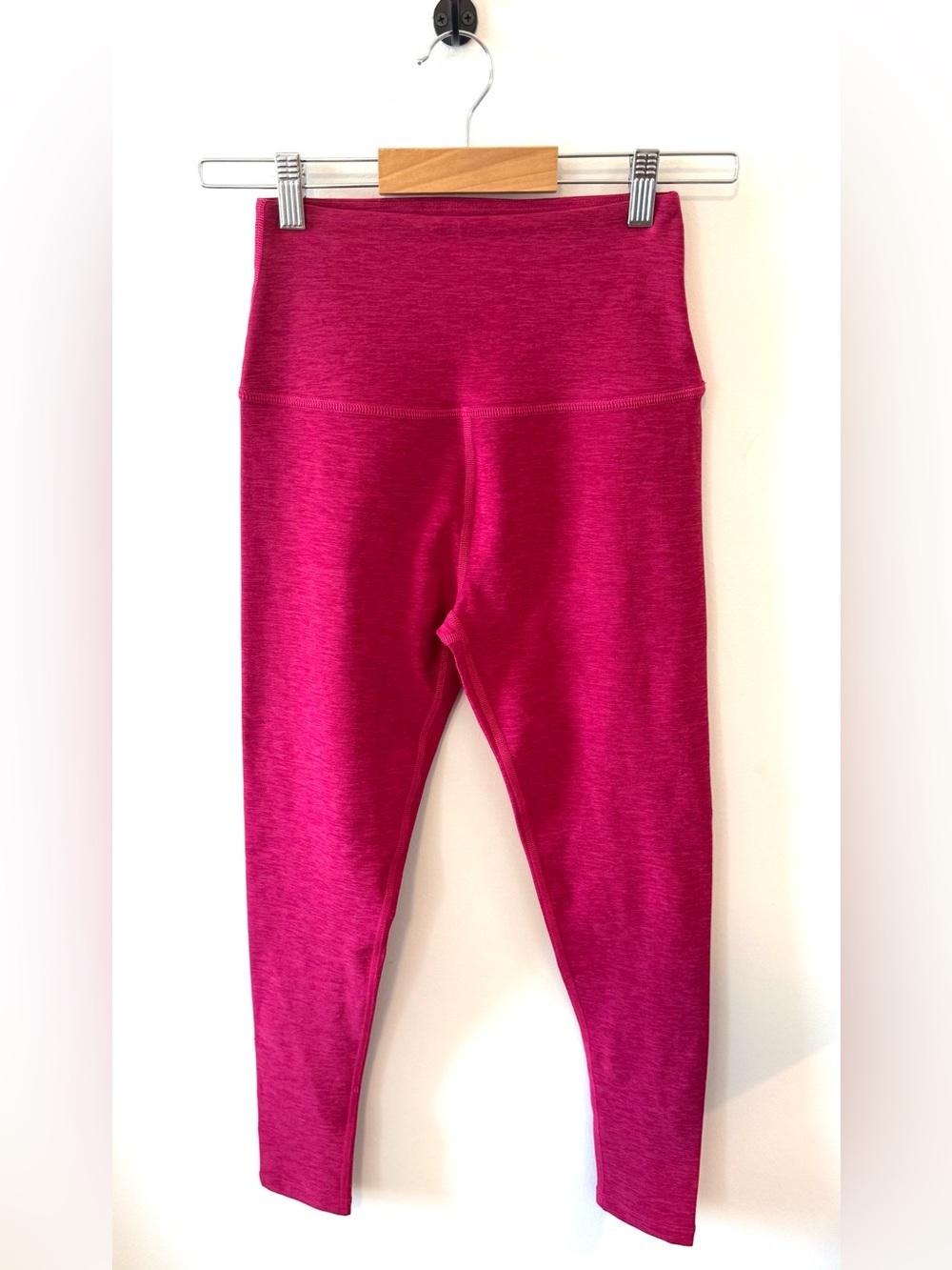 Beyond Yoga Spacedye Leggings Sangria Heather Size M - Picture 2 of 7